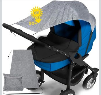 Protection soleil poussette