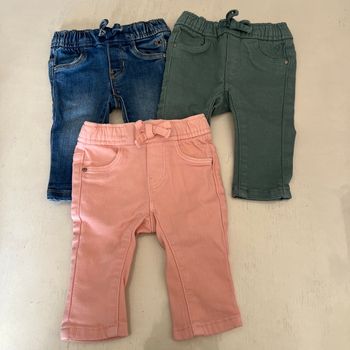Lot de 3 jeans Obaïbi
