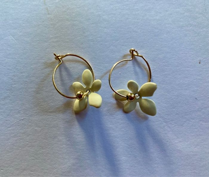 Boucles d’oreilles fleurs