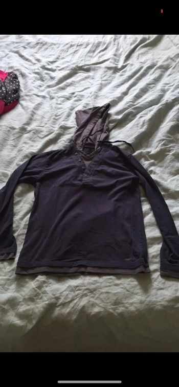 Manche longue Teddy smith capuche