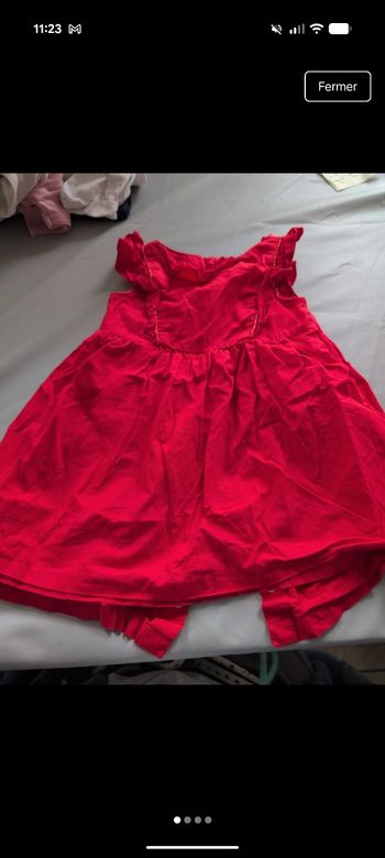 Robe bébé fille 