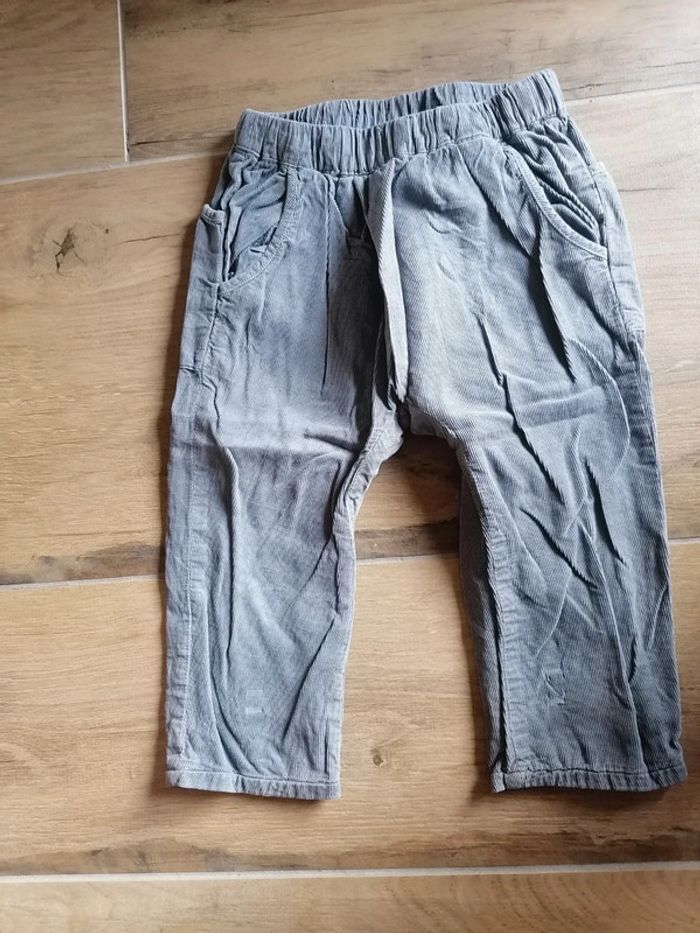 Pantalon velour