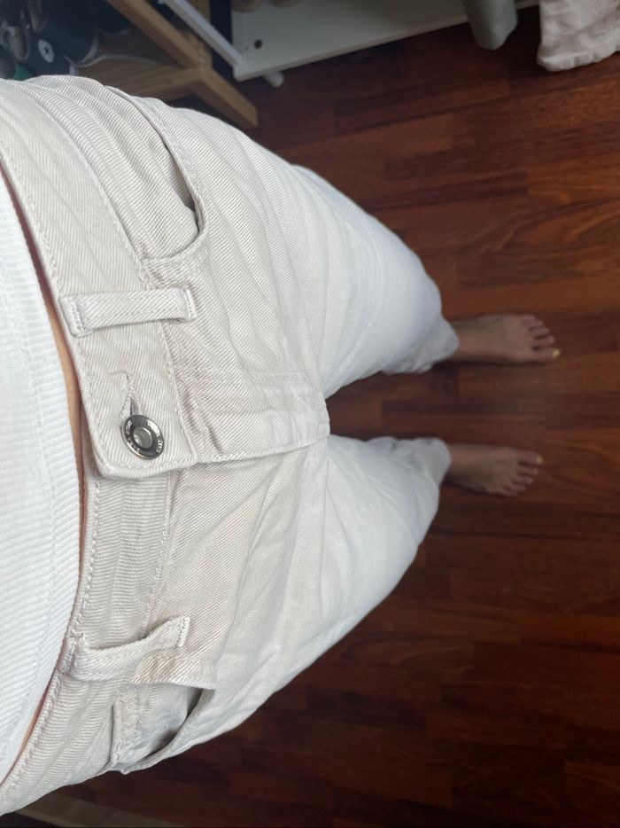 Pantalon beige Zara - photo numéro 3