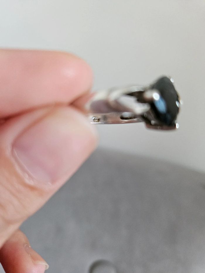 Bague en argent taille 58 - photo numéro 4
