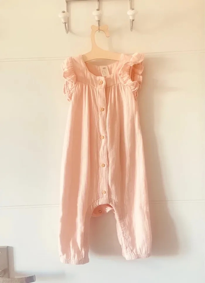 Combinaison coton pantalon léger