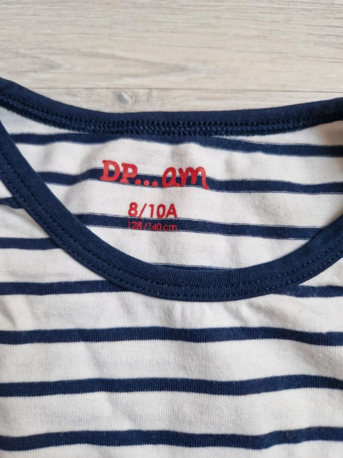 Tricot de corps Du Pareil Au Même 8-10 ans neuf marinière - photo numéro 2