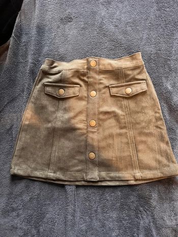 Jupe en daim kaki fille 5 ans kiabi