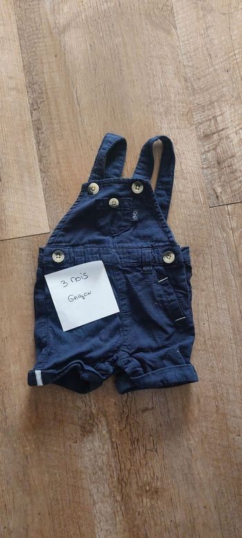 Salopette bébé garçon 3 mois
