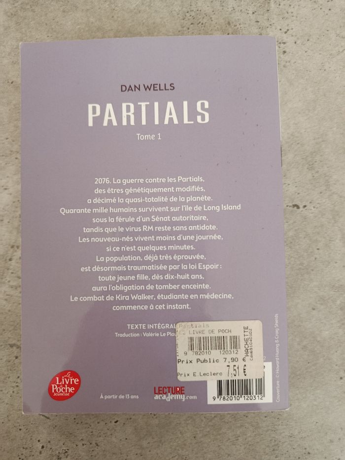 Livre Partials - photo numéro 2