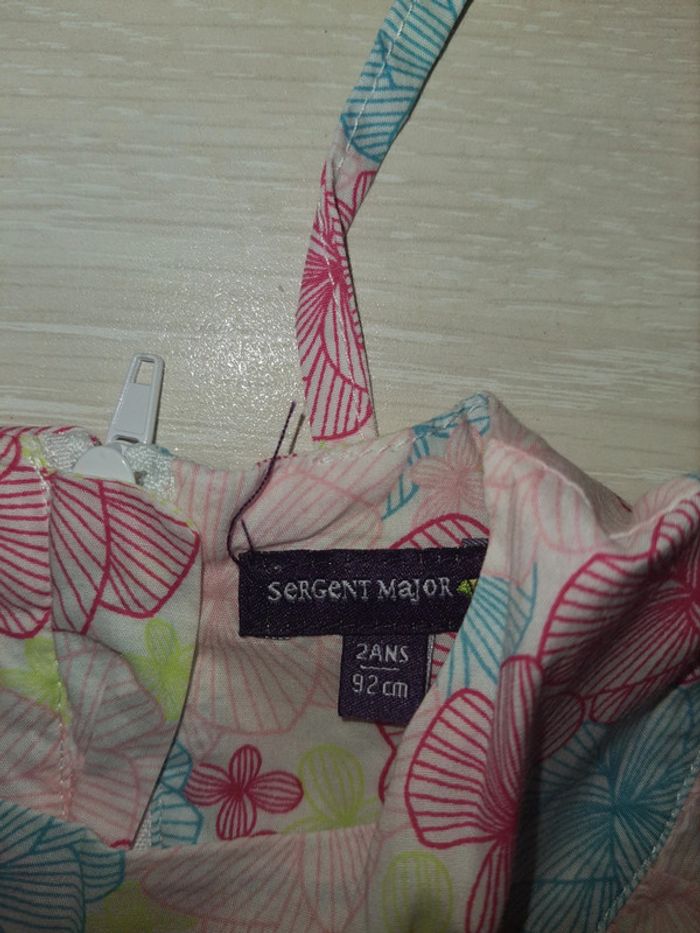 Ensemble Sergent Major taille 2 ans robe et chapeau très bon état - photo numéro 3