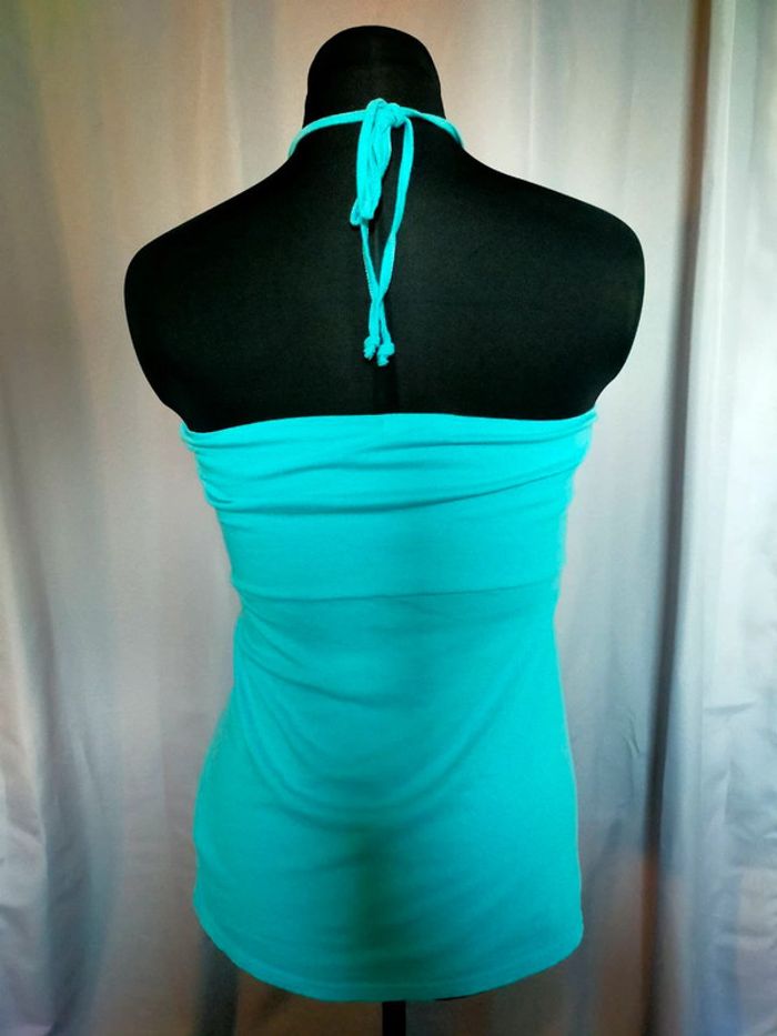 Haut turquoise à nouer – Tex Woman – Taille M - photo numéro 5
