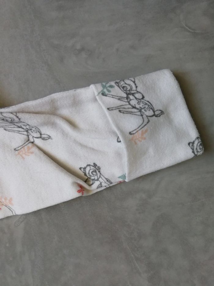 Grenouillère pyjama mi saison avec bonnet disney bambi - photo numéro 4