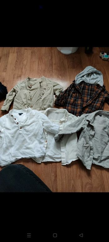 Lot de 5 chemises diverses
