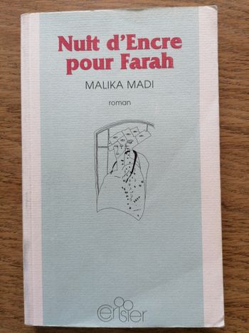 Nuit d'encre pour Farah de Malika Madi