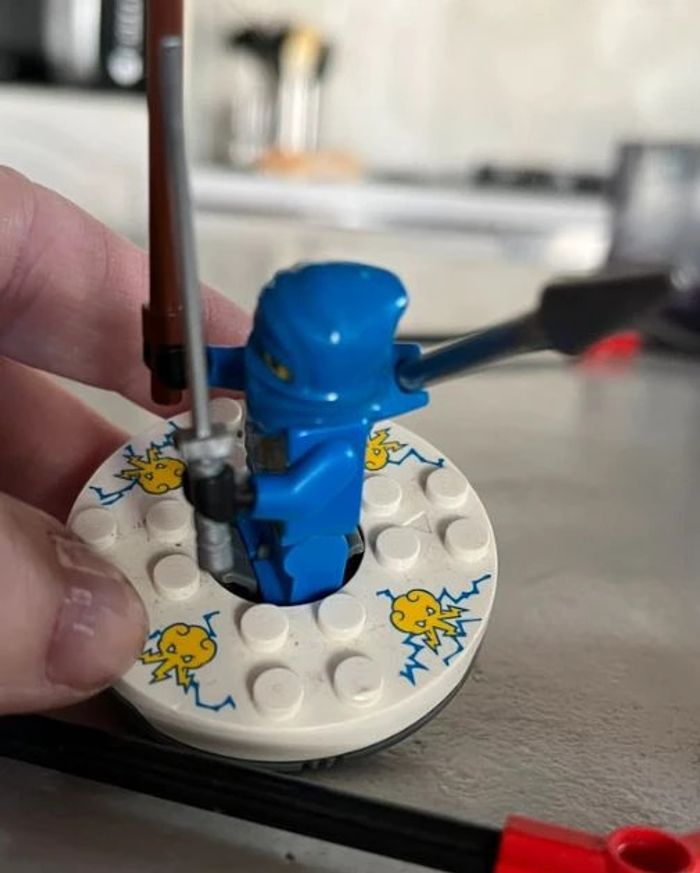 toupie et arene lego ninjago 2257 - photo numéro 4