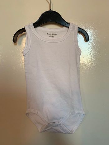 Body blanc 1 mois