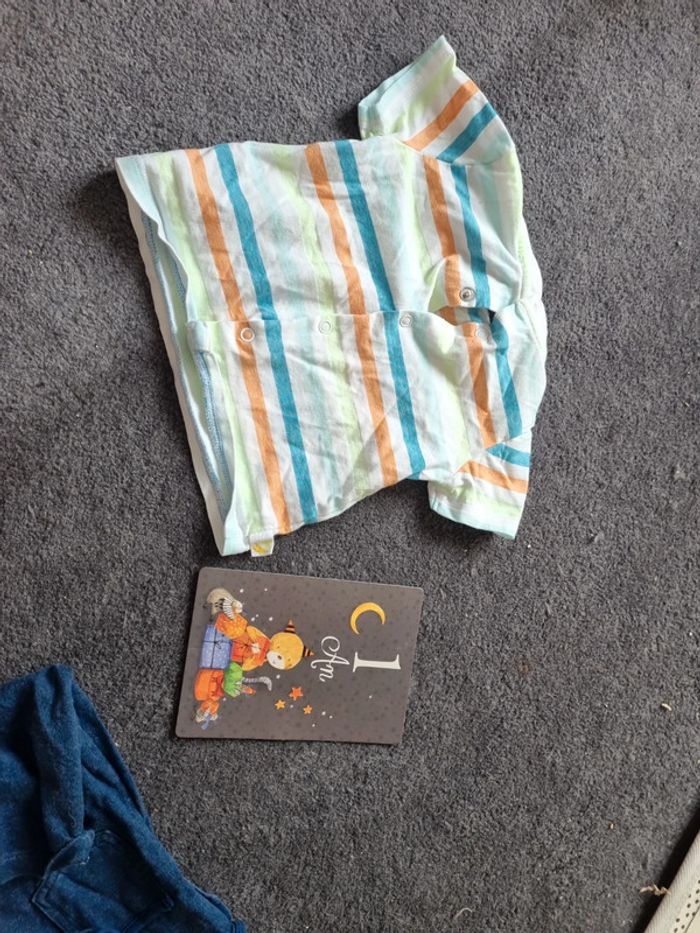 Salopette petit bateau 12 mois - photo numéro 7