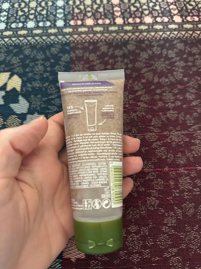 Gel exfoliant pieds à la lavande - photo numéro 2