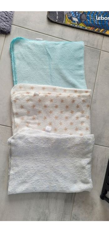 Lot 3 plaids enfants