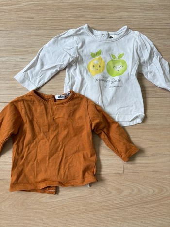 Lot tee shirt manche longue