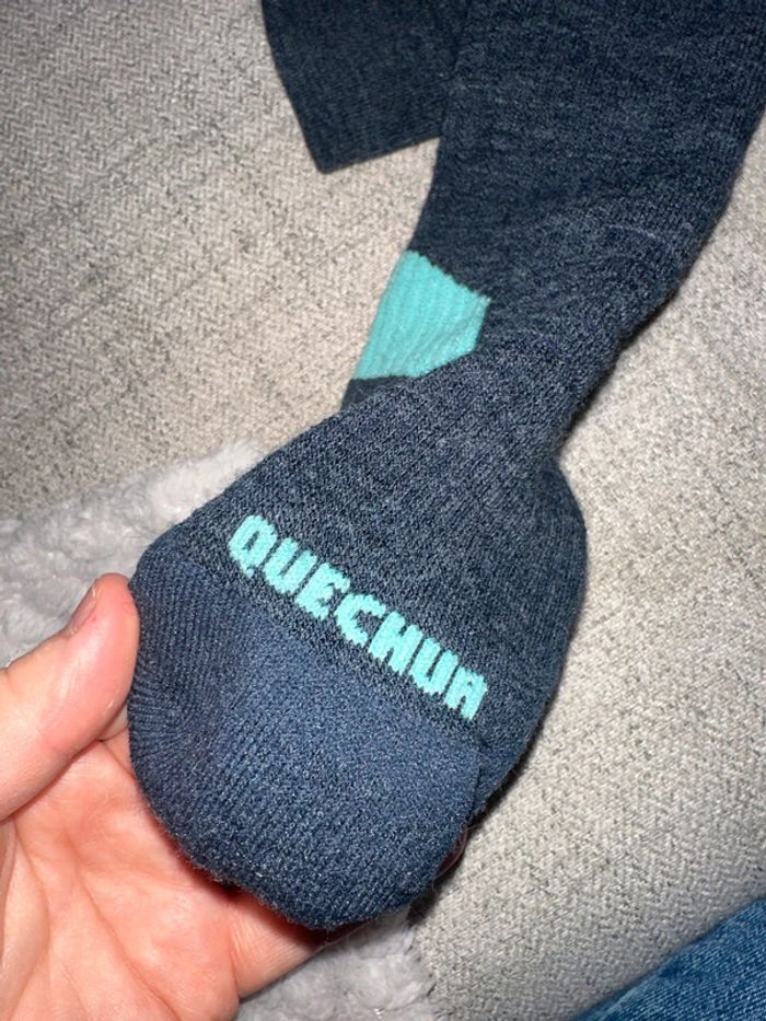 Chaussettes de ski quechua taille 31/34 neuves - photo numéro 2