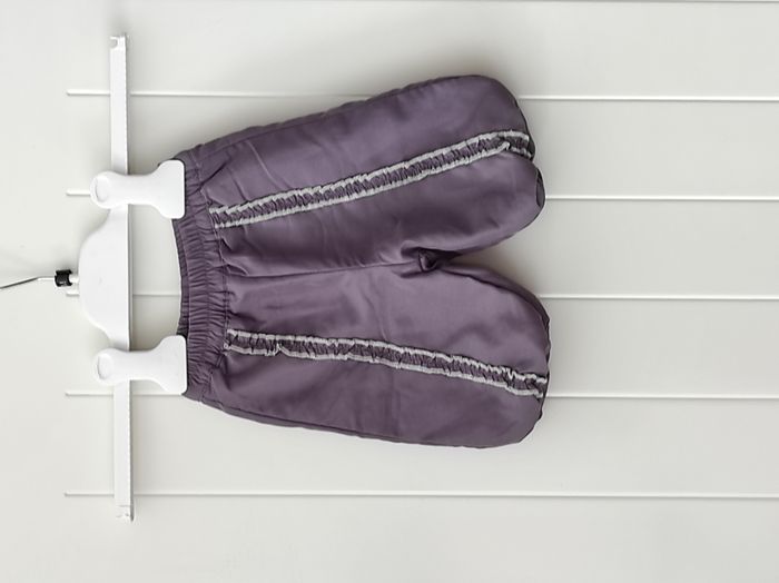 Ensemble hiver bébé fille 1 mois (pantalon + haut velours) - photo numéro 4