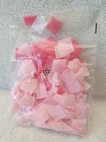 Ensemble de carrés de tissus