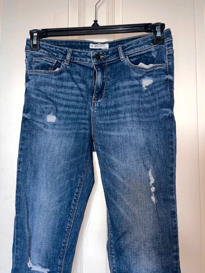 Jeans femme skinny Kiabi taille 38 - photo numéro 3