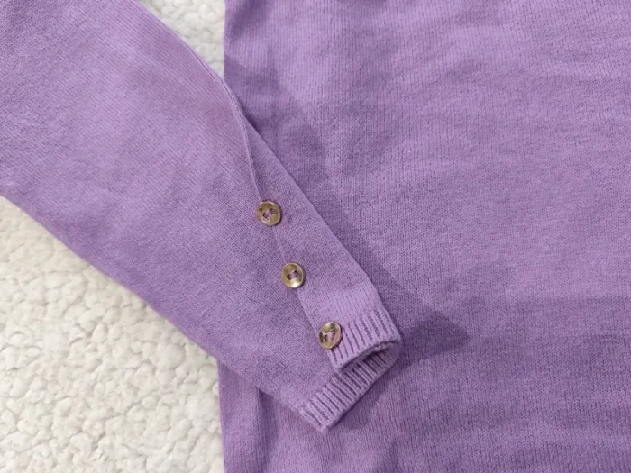 Pull Kiabi violet 8 ans - photo numéro 2