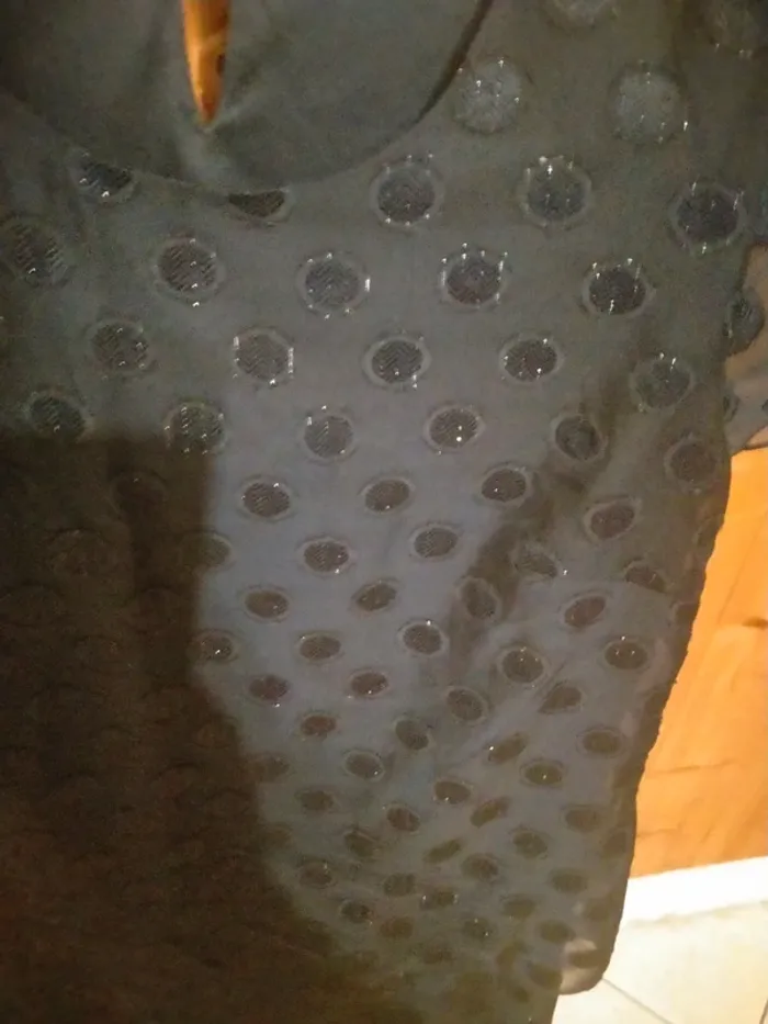 Robe bleu marine élégante Thierry Armand Taille L - photo numéro 3