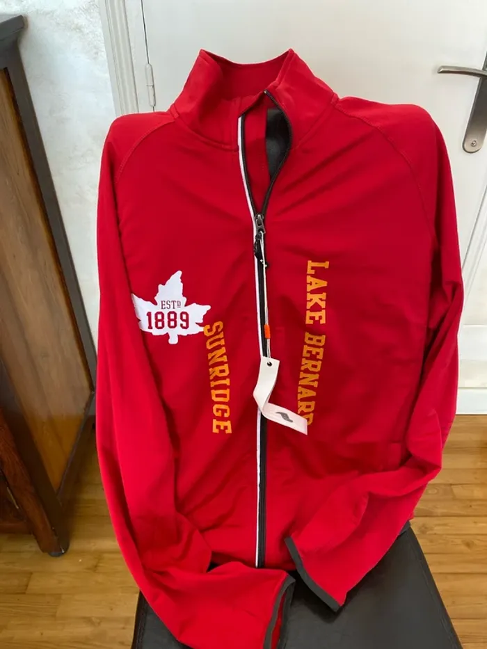 Veste sport rouge sunridge