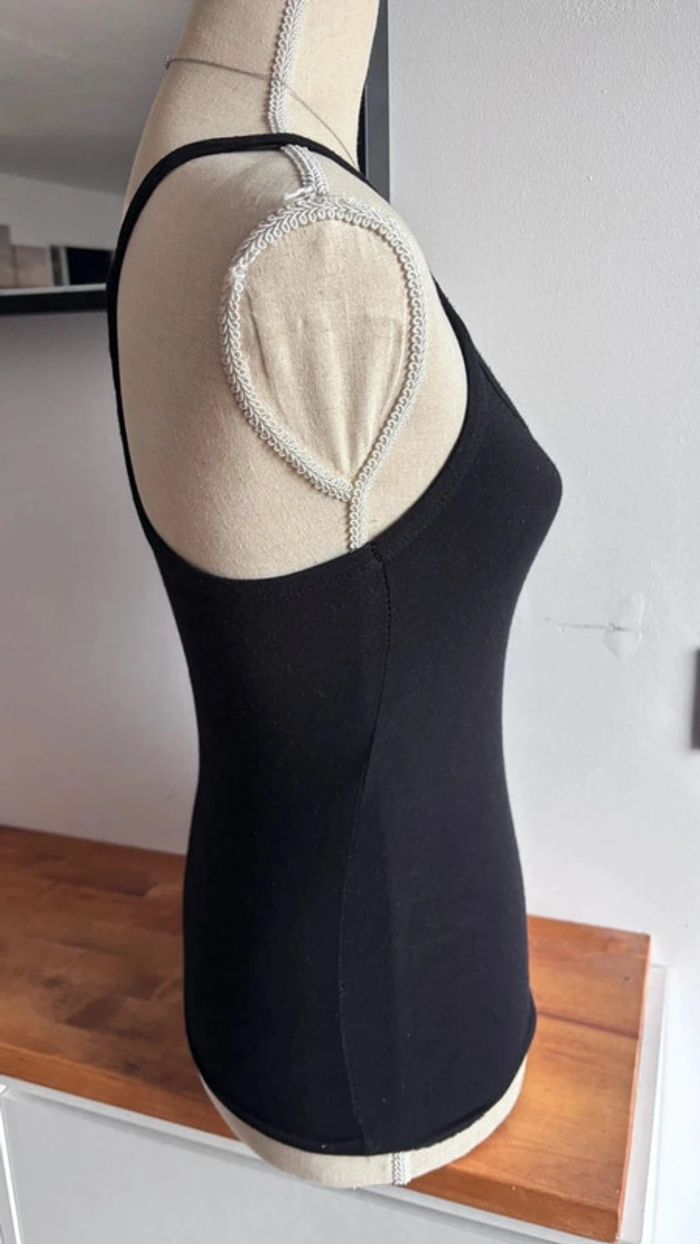 💕 top decoleté noir taille 36 s feliciaparis - photo numéro 2