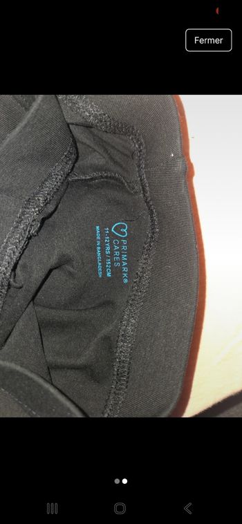 Lot de 4 leggings noir