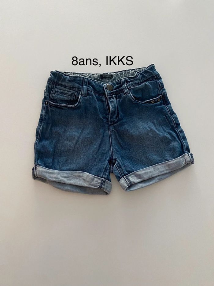 Short jean Ikks 8ans