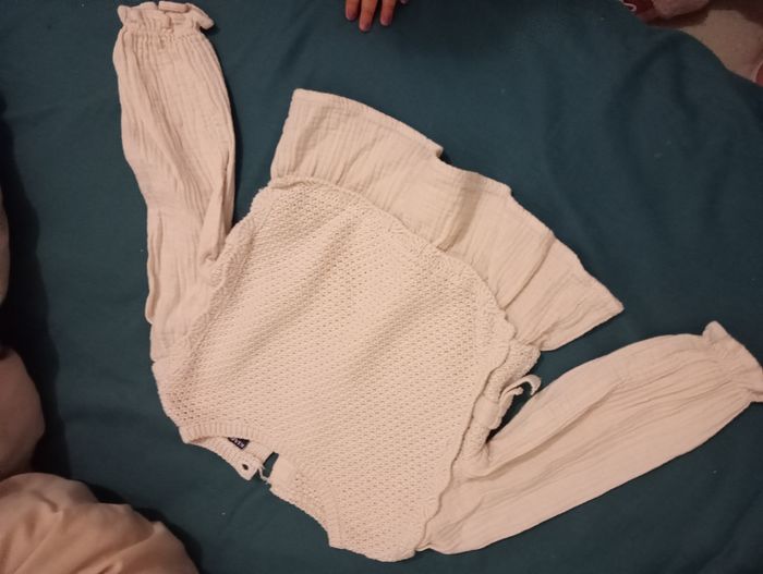 Pull crème beige kiabi - photo numéro 2