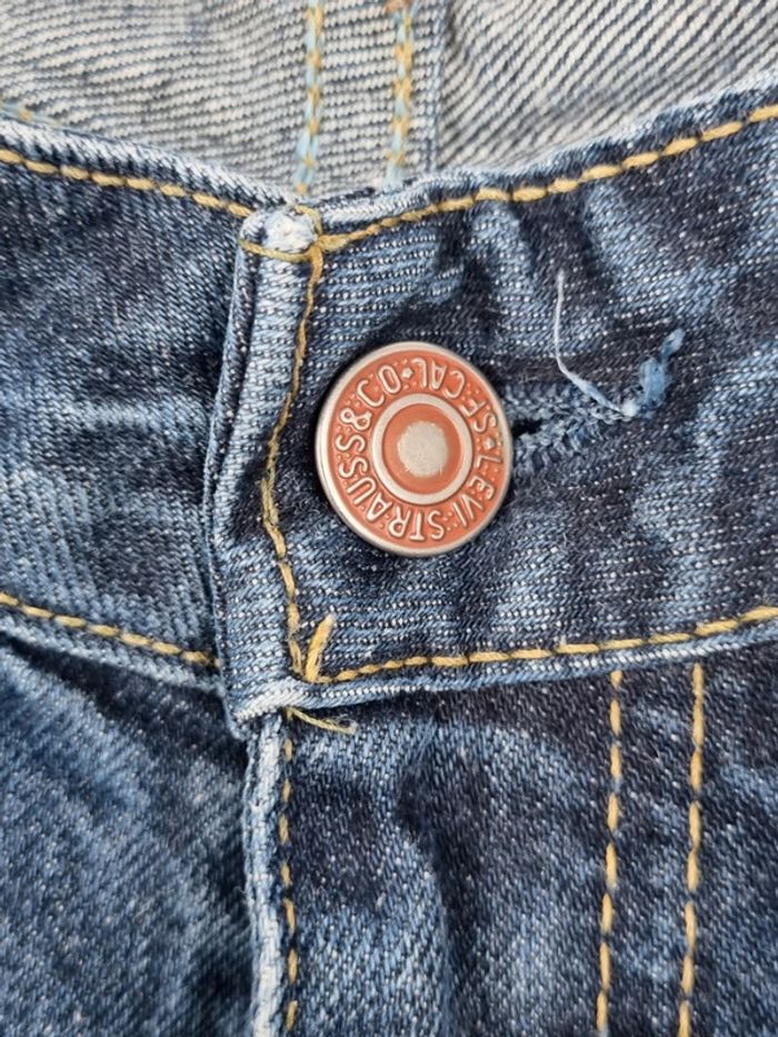 Jean évasé Levi’s Strauss & Co 545 bleu – Taille 38 Femme (mesures en photos) - photo numéro 5