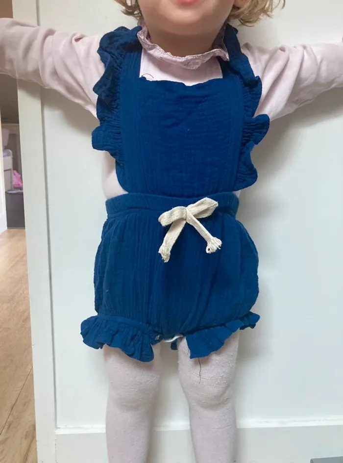 Barboteuse combi short