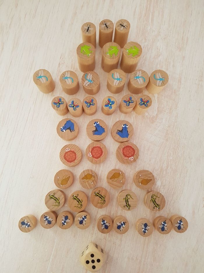 Jeu d'adresse en bois Waterlily challenge Janod - photo numéro 5