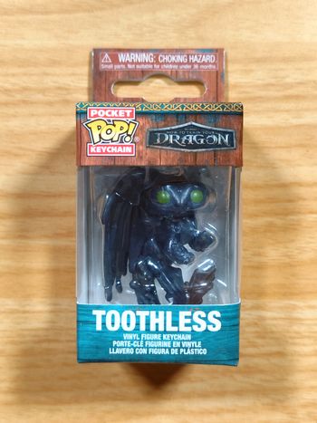 Pocket Pop! Keychain - Toothless / Krokmou (How To Train Your Dragon)