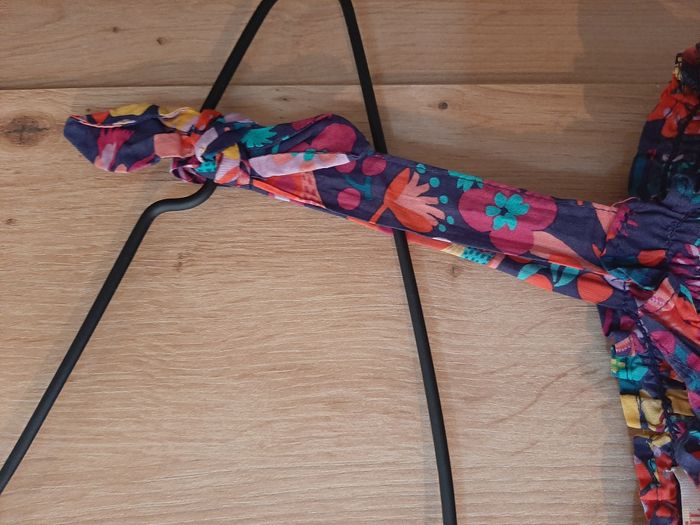 Robe Multicolore Fleurs 8ans - photo numéro 2