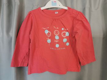 Haut manches longues 18 mois