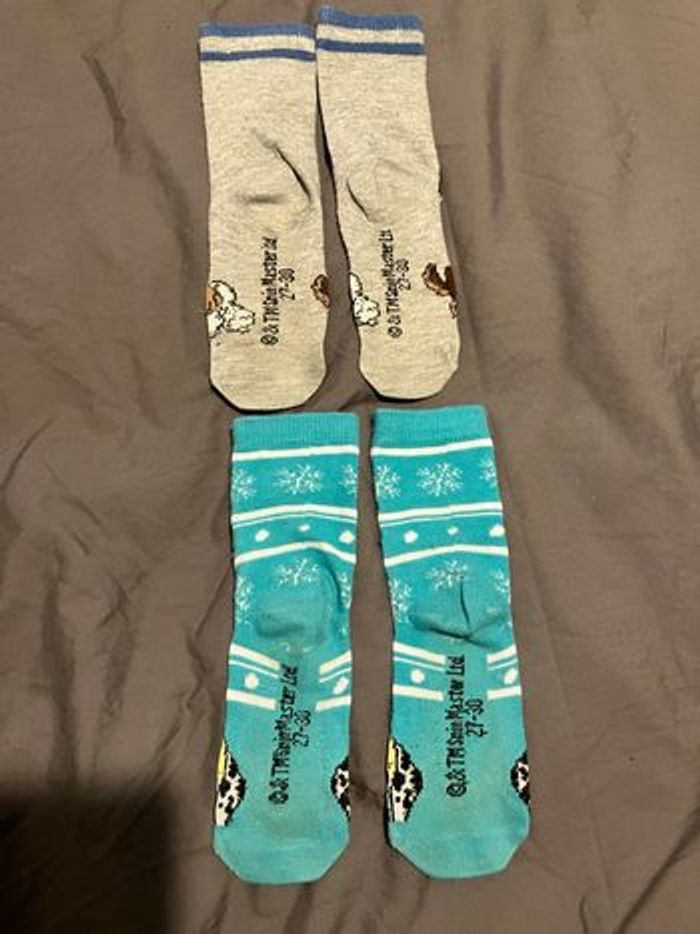 2 paires de chaussettes pat patrouille taille 27/30 - photo numéro 2