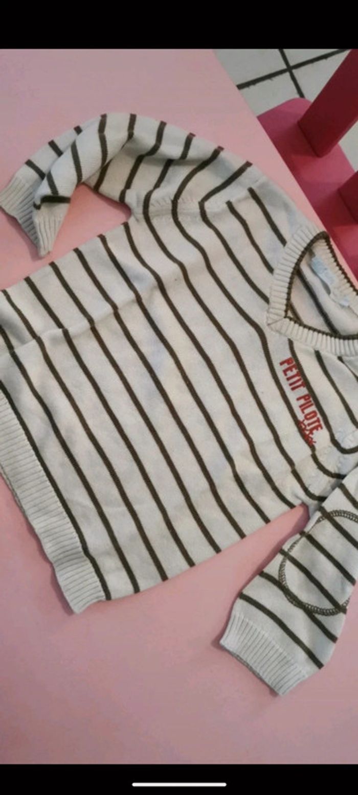 Lot de deux pulls 12 mois 1 an - photo numéro 3