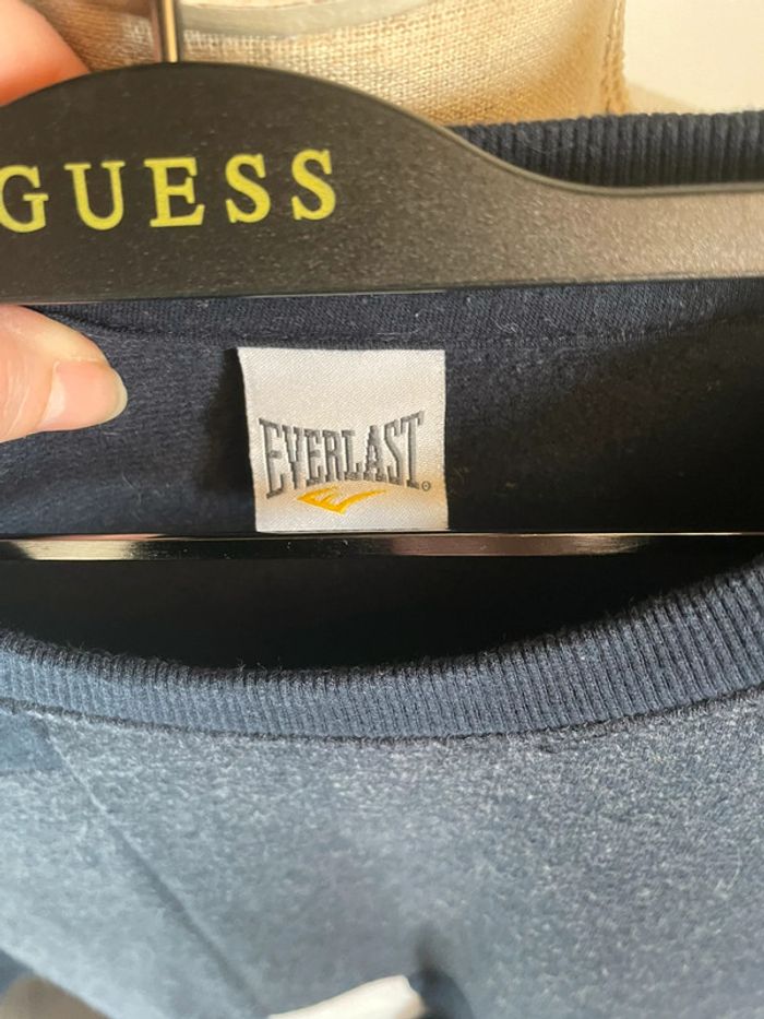 Sweat bleu et blanc Everlast TS - photo numéro 6
