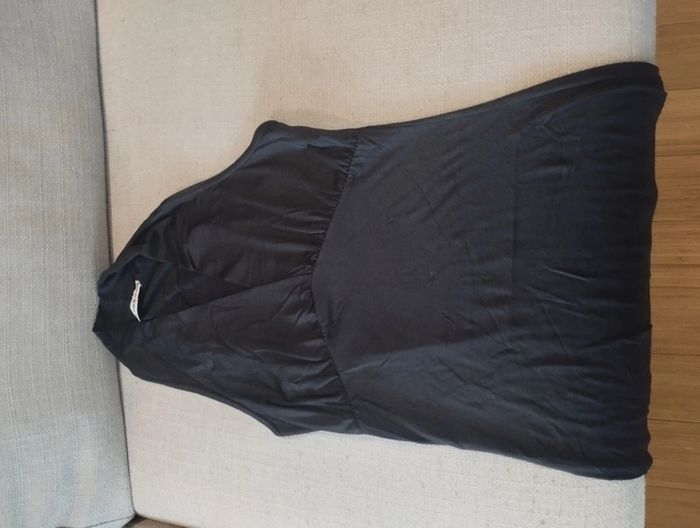 Robe noir lycra moulante
