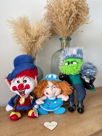 Lot cap fun 3 peluches 