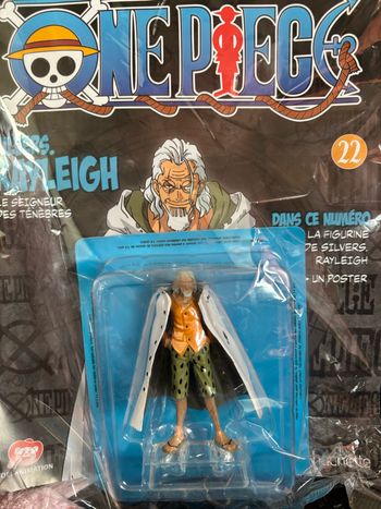 Figurine OnePiece Seigneur Rayleigh n 22 Hachette
