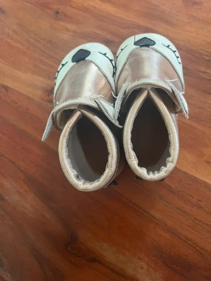 Chausson en cuir fille TAZ 12/18mois - photo numéro 3