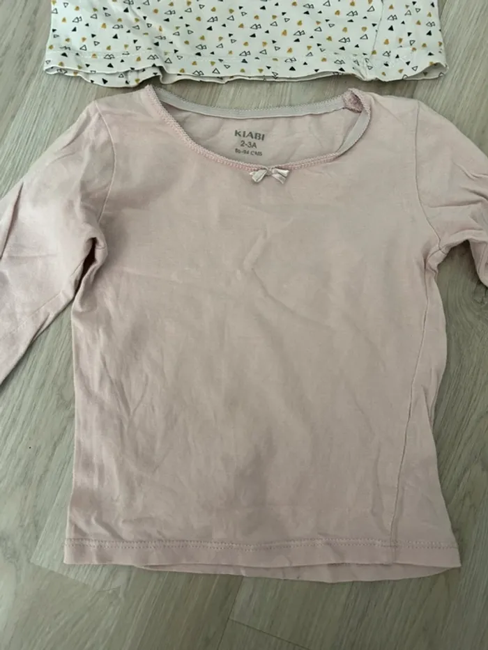 Lot 2 tee shirt manche longue - photo numéro 4