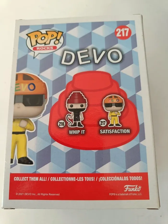 Funko Pop! Devo Satisfaction 217 - photo numéro 3